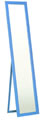 カラーフレームスタンドミラー（幅広50cmタイプ）ブルー
